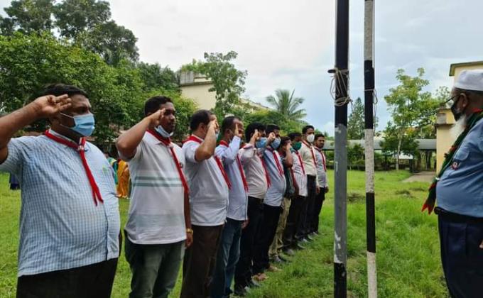 ৩৪১ তম রোভার লিডার বেসিক কোর্সে  