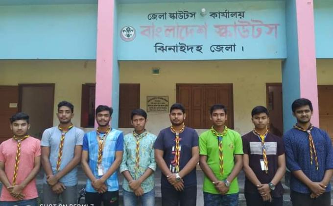 অগ্রণী মুক্ত রোভার গ্রুপ,ঝিনাইদহেরর রোভার মেট ও গার্ল- ইন রোভার মেট পরিষদের নতুন পূর্ণাঙ্গ  কমিটির প্রথম মাসিক সভা....