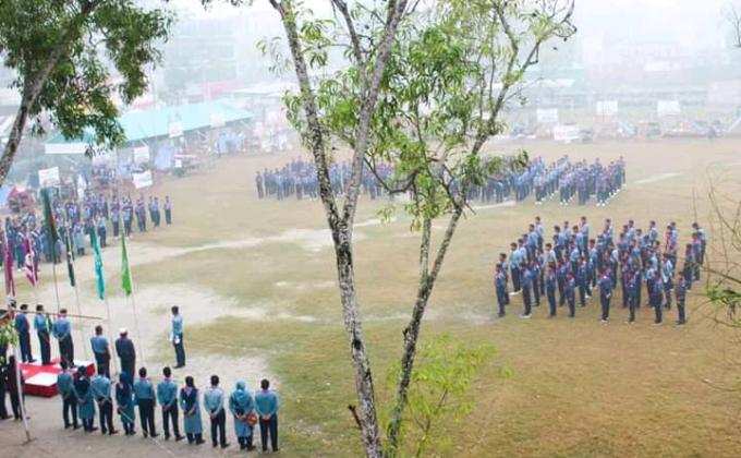 পতাকা উওোলণ