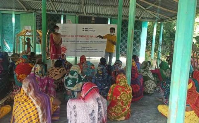 Youth led awareness campaign on COVID-19

