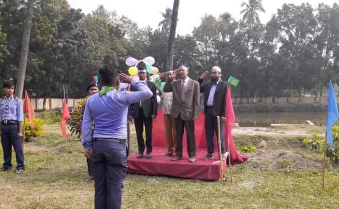 মহান বিজয় দিবস উপলক্ষে গার্ড অফ অনার অনুষ্ঠান ২০১৯ 