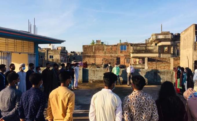 30 October 2020 today's troop and crew meeting.