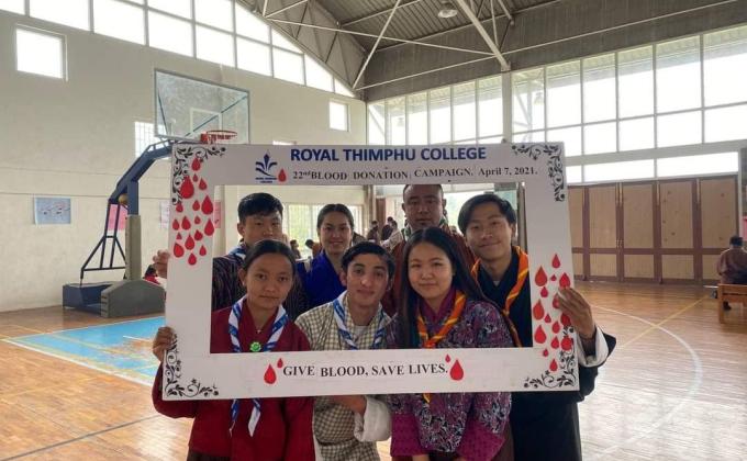 Blood donation camp
