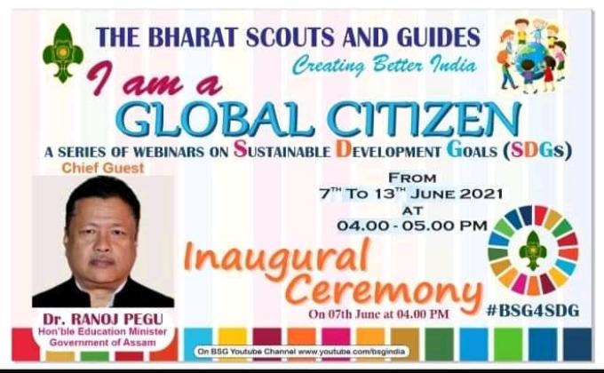 I AM A GLOBAL CITIZEN {SDG} DAY-1