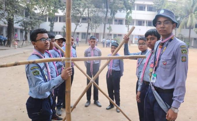 বার্ষিক তাঁবুবাস ও দীক্ষা অনুষ্ঠান ২০২০।পাওনিয়ারিং।