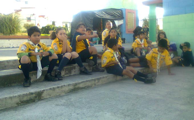 INTERCAMBIO VALIJA AMARILLA con el Grupo 1101 de Villa Gesell, Argentina