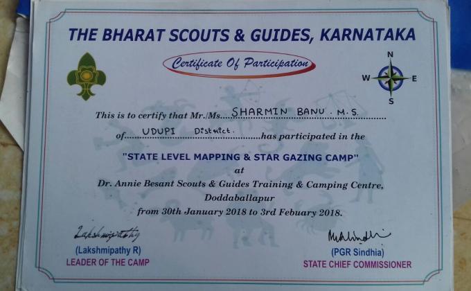 State level Mapping and Star Gazing Camp 2018 Banglore Karnataka INDIA.
