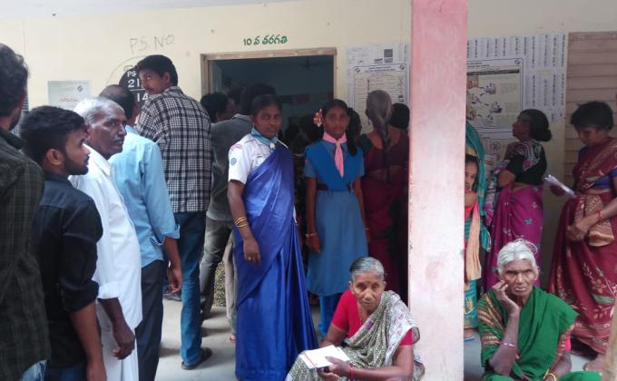 Service during legislative assembly elections in TELANGANA state