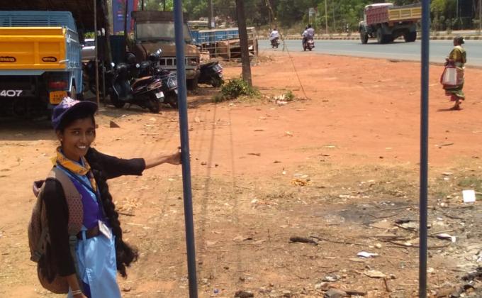 Service at Oldage Home Karunayala by Bsg Udupi district association Rovers and rangers Karnataka state, India.