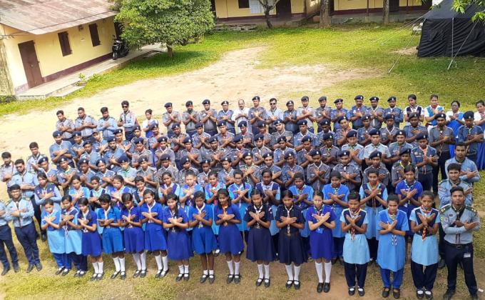 রিজিওনাল ডিজাস্টার রেসপন্স কোর্স, ত্রিপুরা, ইন্ডিয়া 