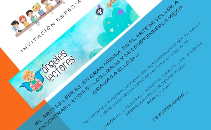 Lectura Cuentos en Hospital Infantil