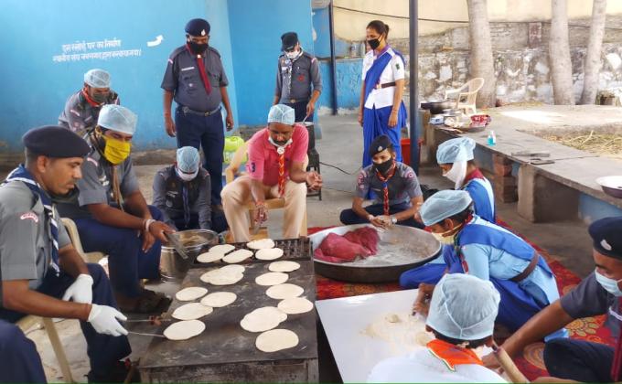 जरूरतमंद के लिए रसोई का शुभारंभ 