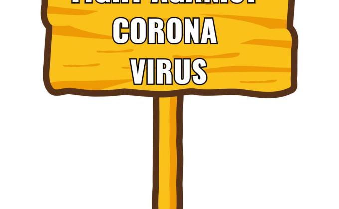 Scout Vacation Project 2020-Fight against Covid-19 Placards Making 