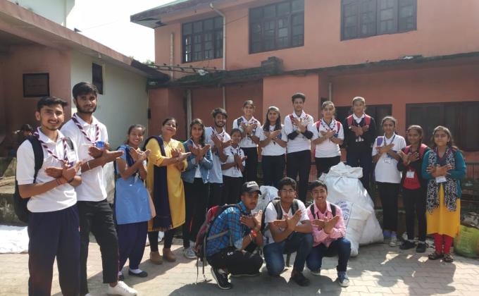 Cleanliness Drive in Palampur city by GC Palampur, H.P