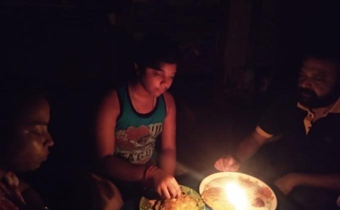 Sankalp Project....Dinner in the dark.#bsgindia #Connect2Earth #Earthhour 
#bsgearthhour2020 #wwfindia #sankalpbyscoutguide