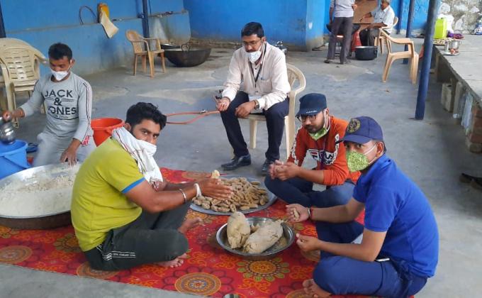 स्काउट रसोई का समापन