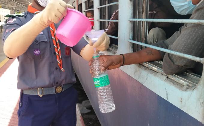 बिहार स्पेशल श्रमिक ट्रेन सेवा कार्य