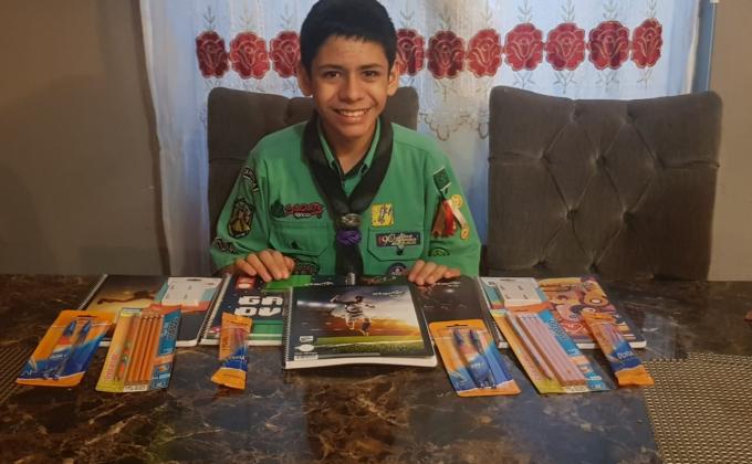 भामाशाह को प्रेरित कर विद्यालय में कूलर  करवायाभेंट