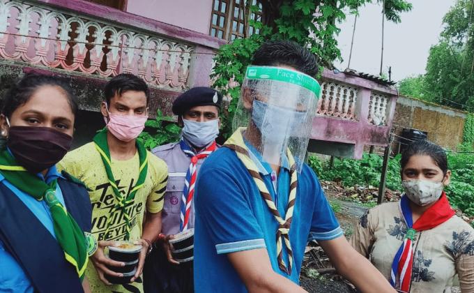 Food Distribution to Needy People's