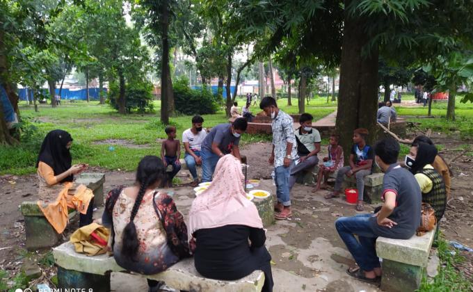 পথশিশুদের ঈদ আনন্দ