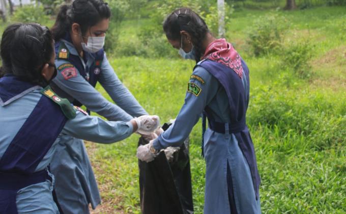 পরিস্কার পরিচ্ছন্নতা অভিযান 