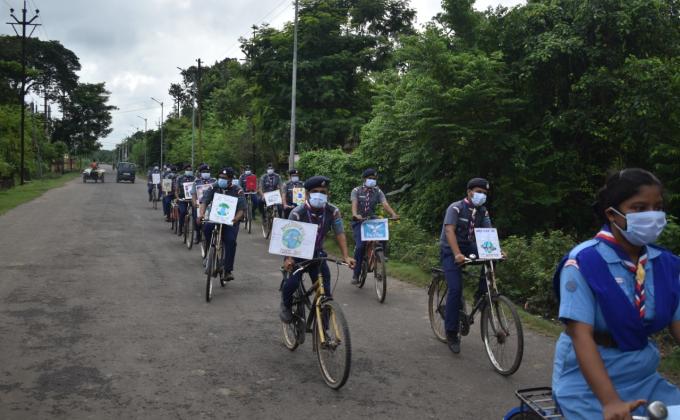 Covid Awareness Bicycle Rally