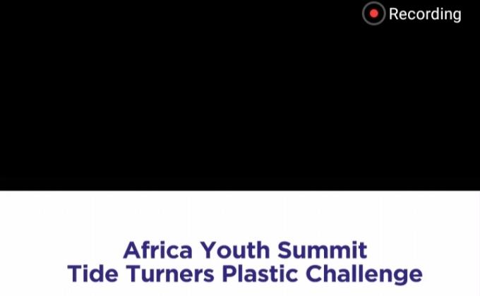 Africa YOUTH SUMMIT plastic tide Turner challenge champions