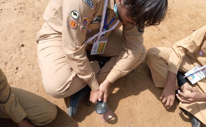  Peaceful world through scouting