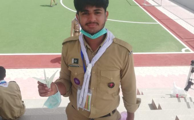 Scouts messenger of peace