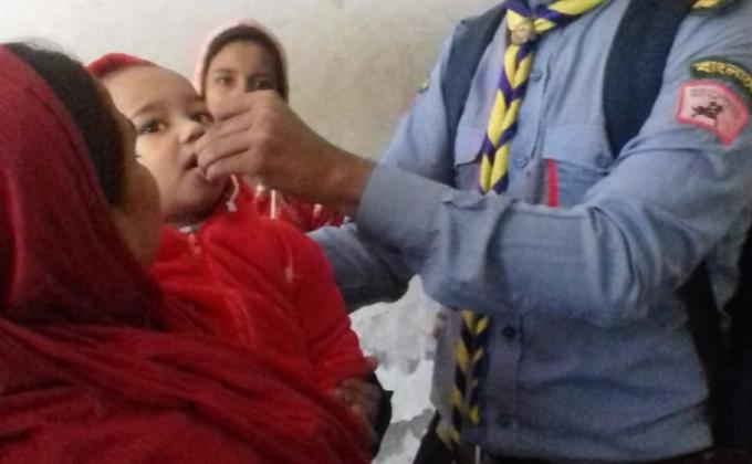 ভিটামিন এ ক্যাপসুল টিকাদান কার্যক্রম
