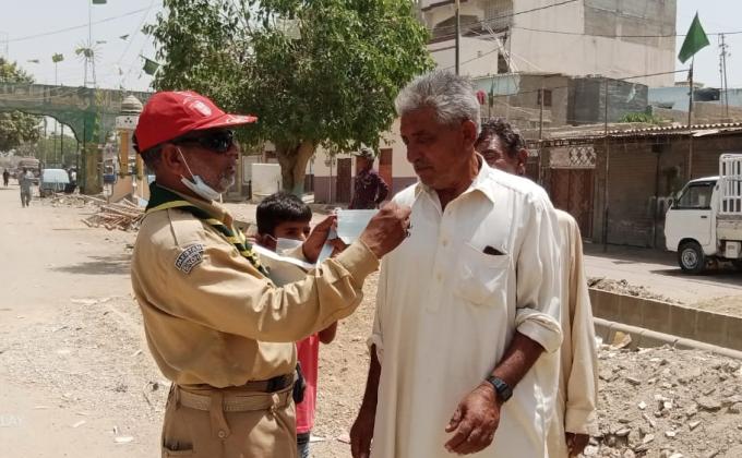 Mask Distribution and Sanitization