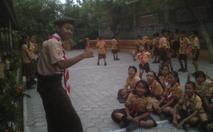 MOP Campaign in Elementary School Giripurwo, Wonogiri