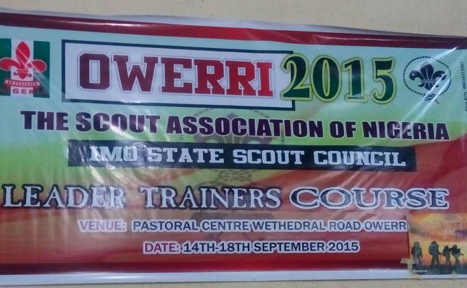 2015 LEADER TRAINER COURSE FOR THE SCOUT ASSOCIATION OF NIGERIA
