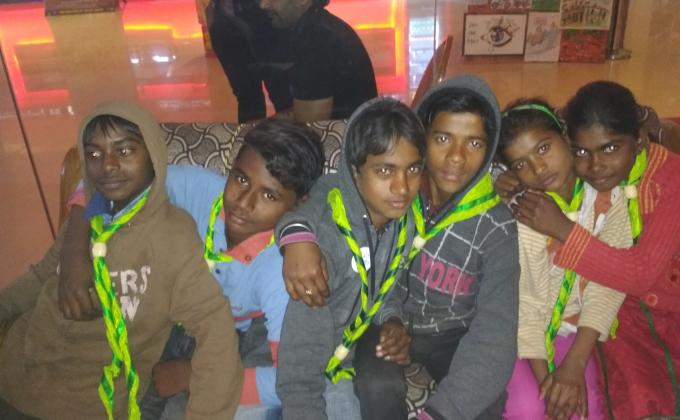 Scouts learnt to enjoy together