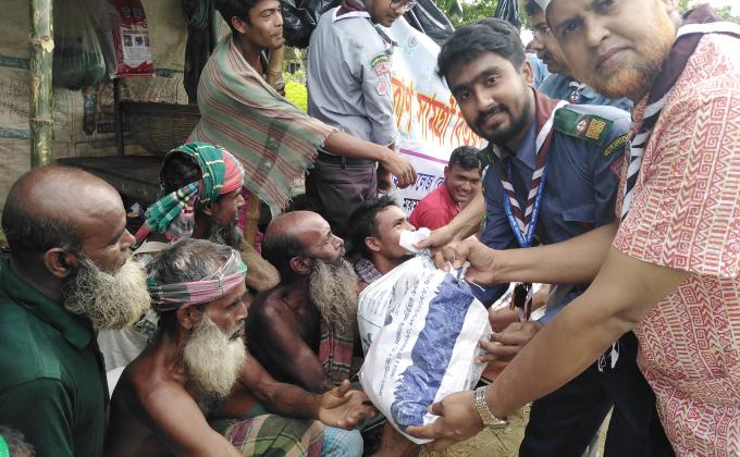 Help for the maroon people