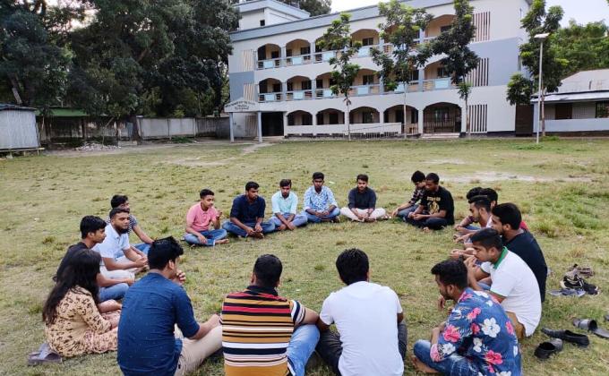 সরকারি জাজিরা মোহর আলী মডেল উচ্চ বিদ্যালয় স্কাউট গ্রুপের পুনর্মিলনীর বাস্তবায়ন সভা।