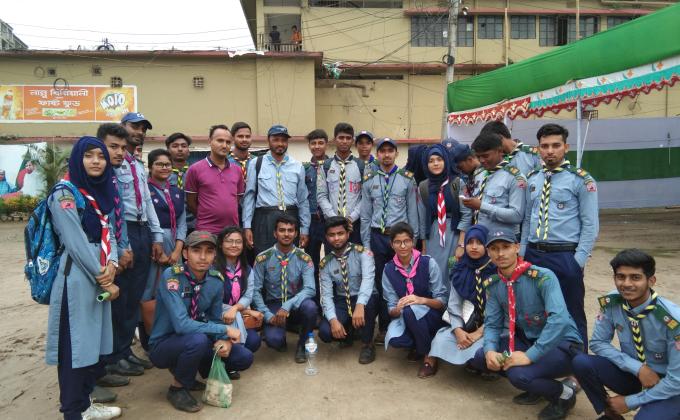 কুমিল্লা বিশ্ববিদ্যালয় ভর্তি পরিক্ষায় জেলা রোভারের কার্যক্রম