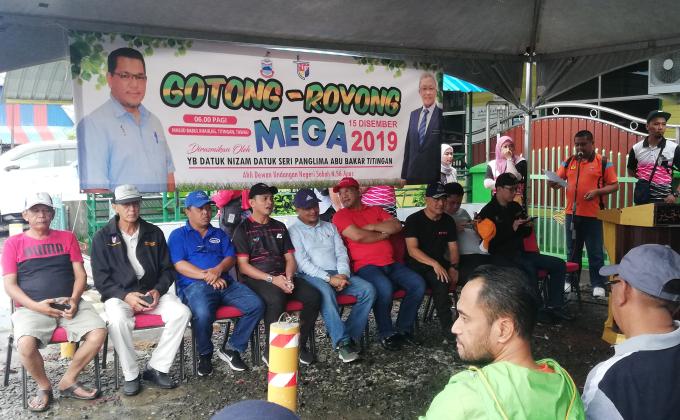 Gotong-royong Mega 2.0 @ Kg Titingan Tawau.