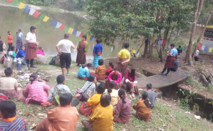 Visiting holly Place