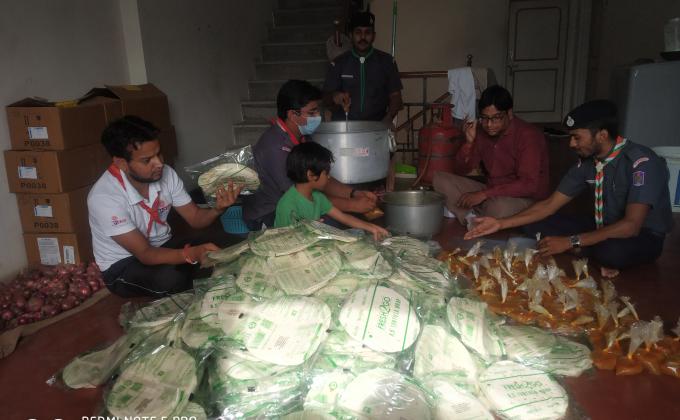 food packings and distribute program 