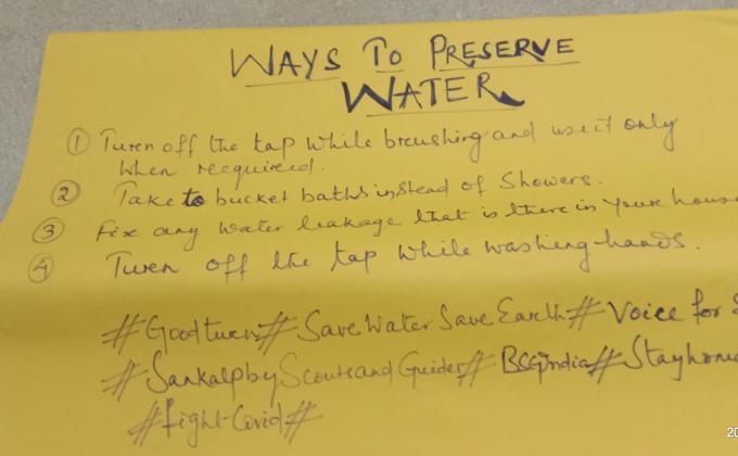 ##goodturn##fightcovid##21dayslockdown##Stayhomestaysafe##BSGindia##SDGgoals##sankalpbyscoutsguides##