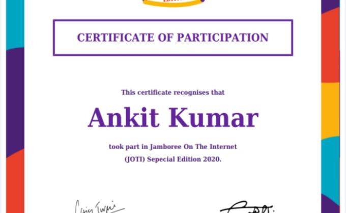 [D] Digital Scouting Guiding Challenge 1 – #Special JOTI, 3 – 5 April 2020