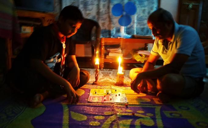 #Game at night Sankalp to create a better tomorrow 