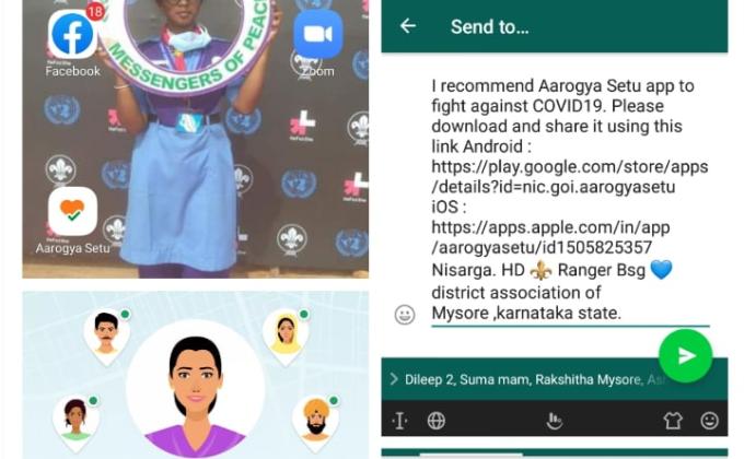 Challenge :-6 # Aarogya Setu