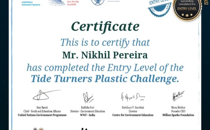 Project sankalp :B Environmental and Sustainability :challenge 2-#plastic tide turners challenge. 
