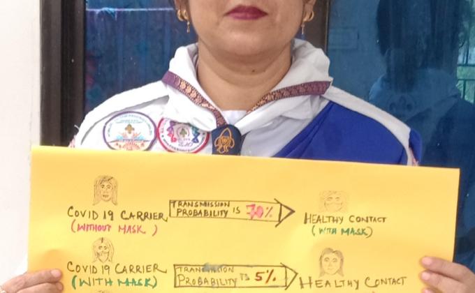 ##visibility##posters and leaflets to create awareness about covid19 and how to stay away from it ##goodturn##