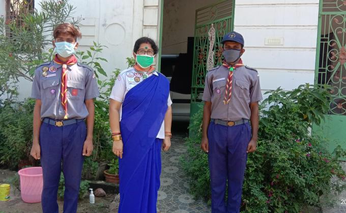 ##mask-bank##covidwarriors##putting all efforts to keep our community free from covid19 ##BSGindia ##