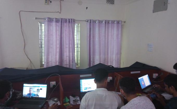 I Participated In A Virtual Troop Meeting. 