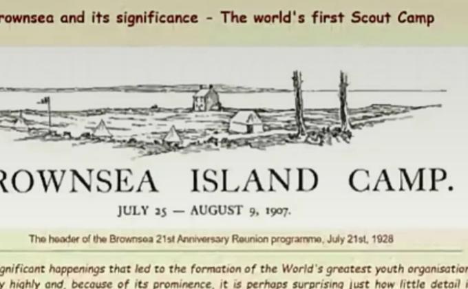 Remember the Brownsea islang camp