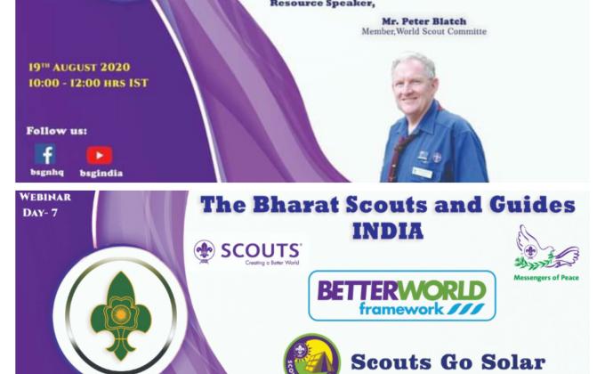 Webinar on Diversity & Inclusion and Scouts go on Solar 